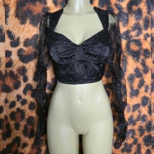 Answer To Your Prayers Puff Sleeve Top